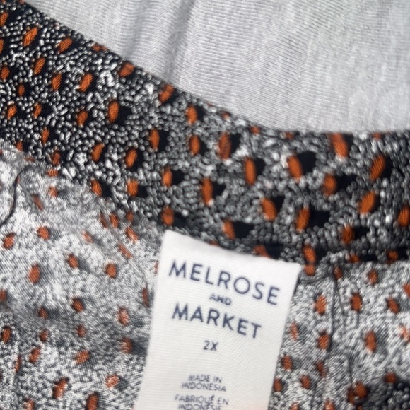 NWT 2X MELROSE AND MARKET BLOUSE - Picture 4 of 5